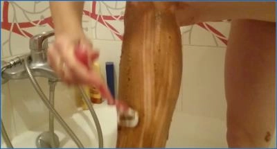 Scat Porn: Natalya Uses Shit Like Shaving Gel in Filthy Smearing - Scat Download