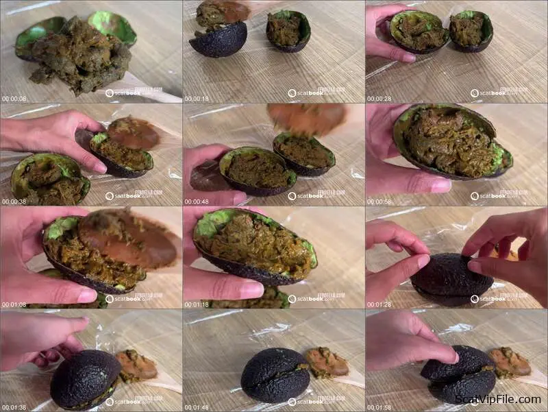 Filthy Farting and Copro with Ella Dearest in AVOCADO REFILL screenshot