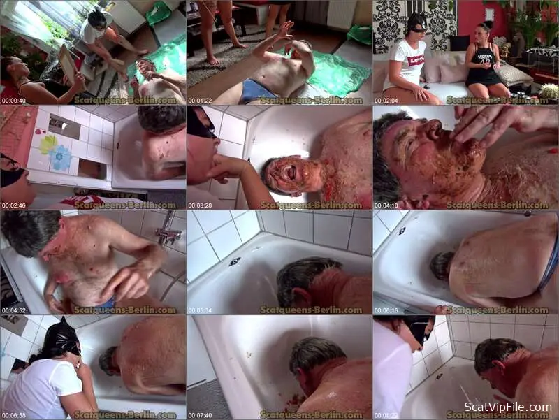 Scat Porn with Lady Amy in 2Big Piles Shit for the Pig3 screenshot