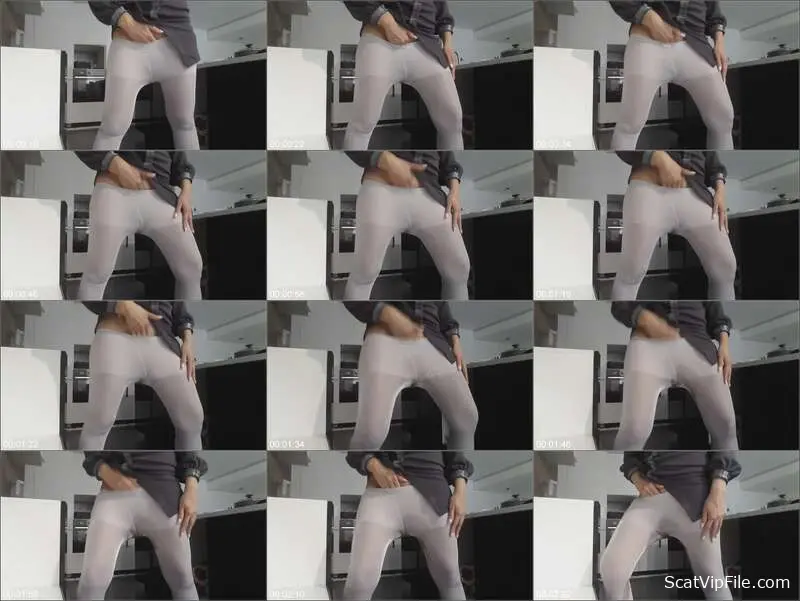 Scat Porn with Goddess Pantyhose Pee in FullHD Defecation from Thefartbabes screenshot