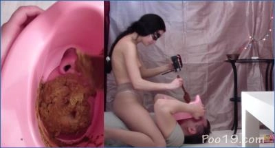 Milana Smelly's Extreme Scat Defecation with Toilet Slave Kristina - Scat Download