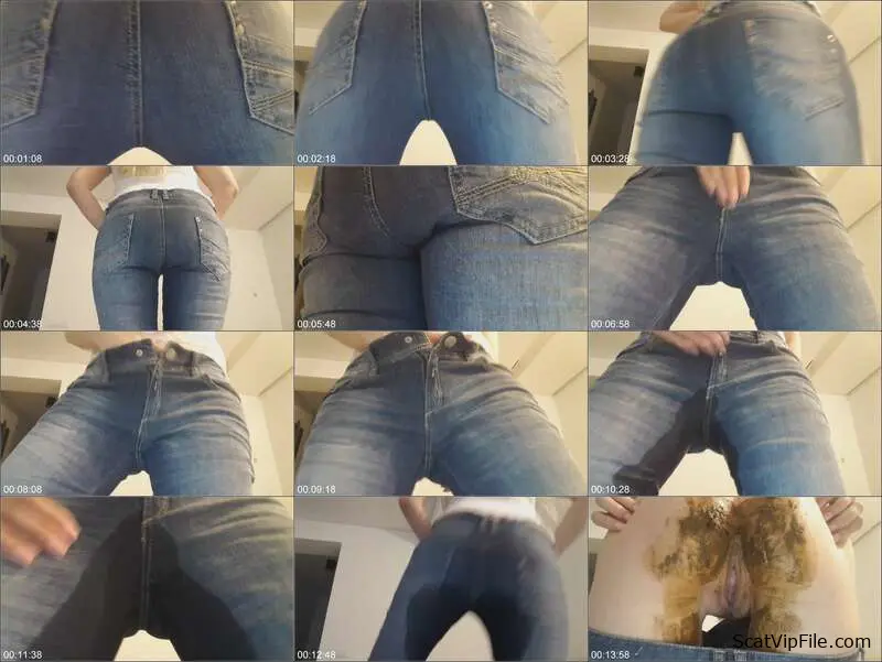 Thefartbabes in Blonde Hard Rub Jeans Poop: Extreme Scat and Fart from USA screenshot