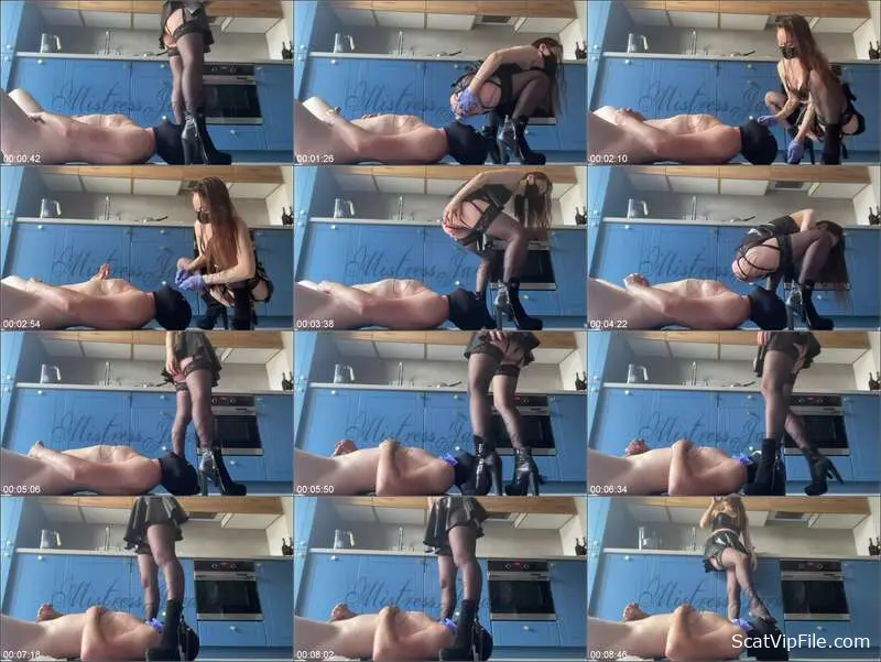 Mistress Jardena Delivers Hardcore Filthy Scat and Piss Play screenshot