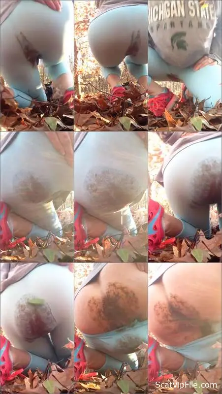 Zarzar01 Explodes Her Running Tights with Hardcore Solo Poop and Peeing screenshot