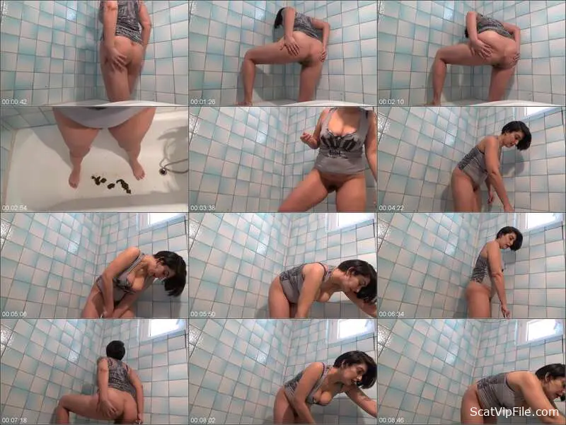 Scat Porn with Mistress Roberta: Diarrhea Pooping and Enema Domination screenshot
