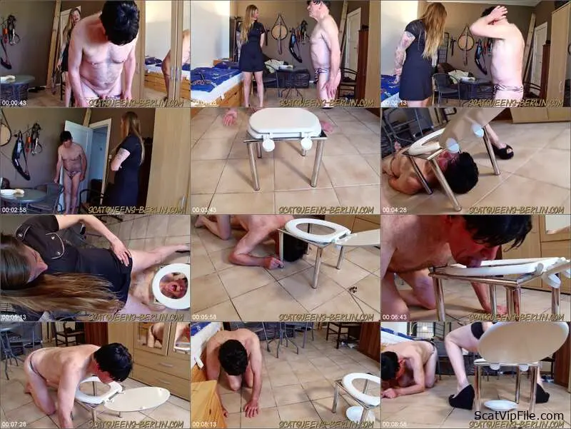 Lady Amy Unleashes in The Scat Gourmet P1- Extreme Femdom Pooping screenshot