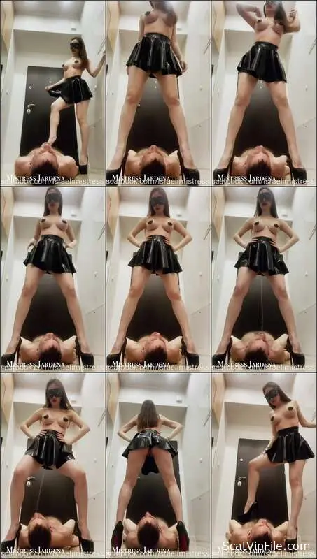 Scat Porn with Mistress Jardena in Filthy Femdom Shit and Piss screenshot
