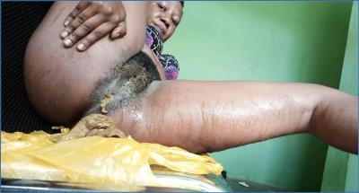 Ebony Princess Stars in Extreme Nigerian Femdom Scat and Pissing - Scat Download