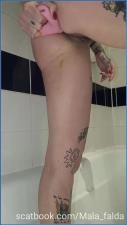 Malafalda Stars in Hardcore Anal Poop Video Shower-darkfans - Scat Download