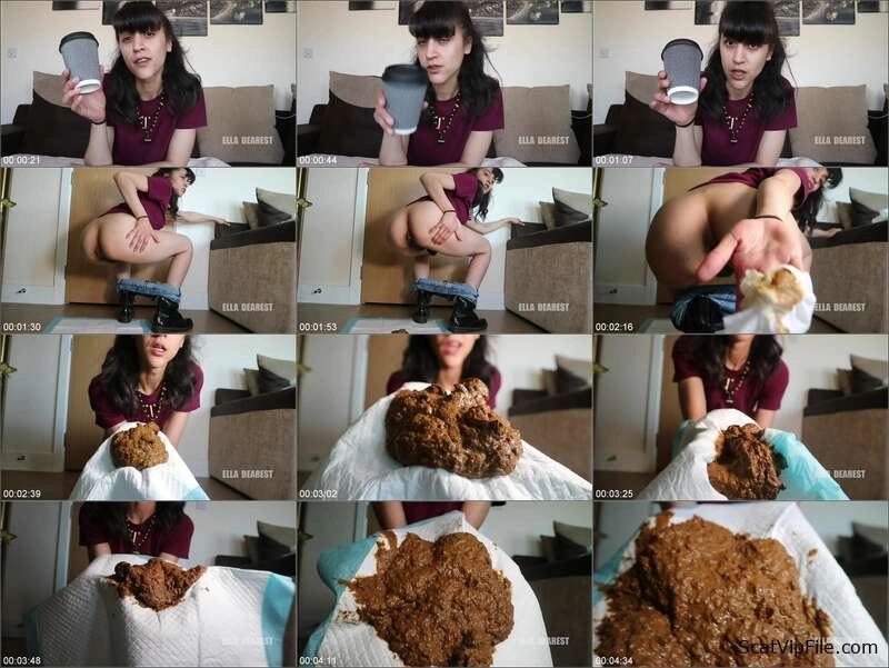 Ella Dearest Shitting in Latte Free Porn Clip 💩 screenshot
