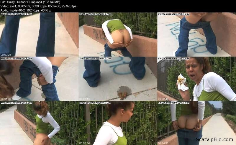 Alina Takes on brutal Copro Action in Daisy Outdoor Dump screenshot