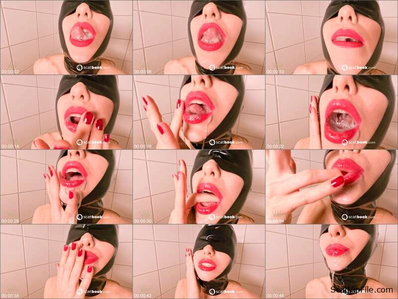 Godess Kink aka TeenScatGodess Anal Pooping Spit Games Copro Clip screenshot