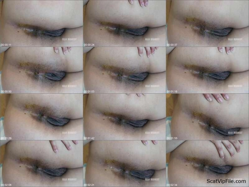 Scat Porn with Ella Dearest: Dirty Ass Show Off and Farting Shitting screenshot
