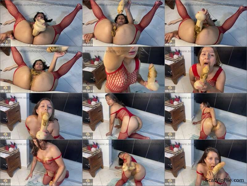 Scat Porn: Valeria Gz in Valentynexx- Licking My Soft Poo screenshot