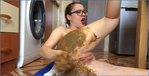 Ella Gilbert's 24 hrs Experiment: hardcore Dirty Solo Scat Video - Scat Download
