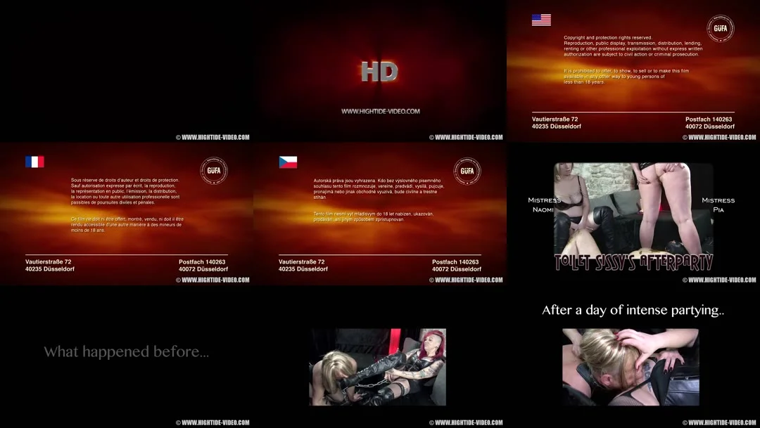 Hightide-Video The Toilet Sissy Saga - Toilet Sissy's Afterparty screenshot