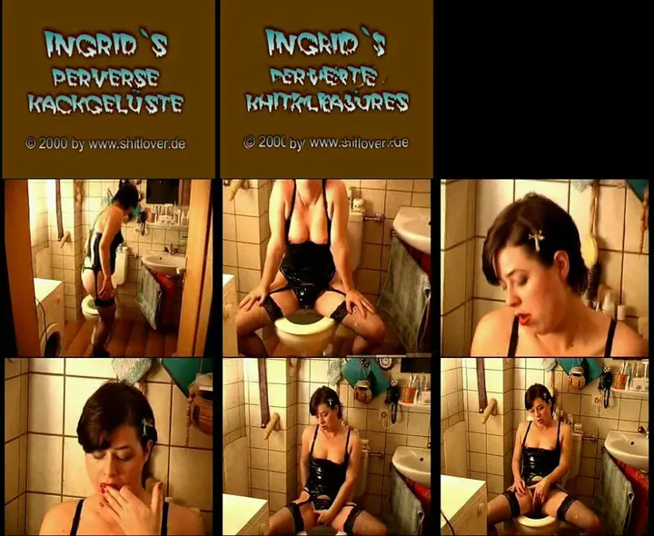 Ingrid Smears and Eats in German Human Toilet Scat - Perverse - Scat Download