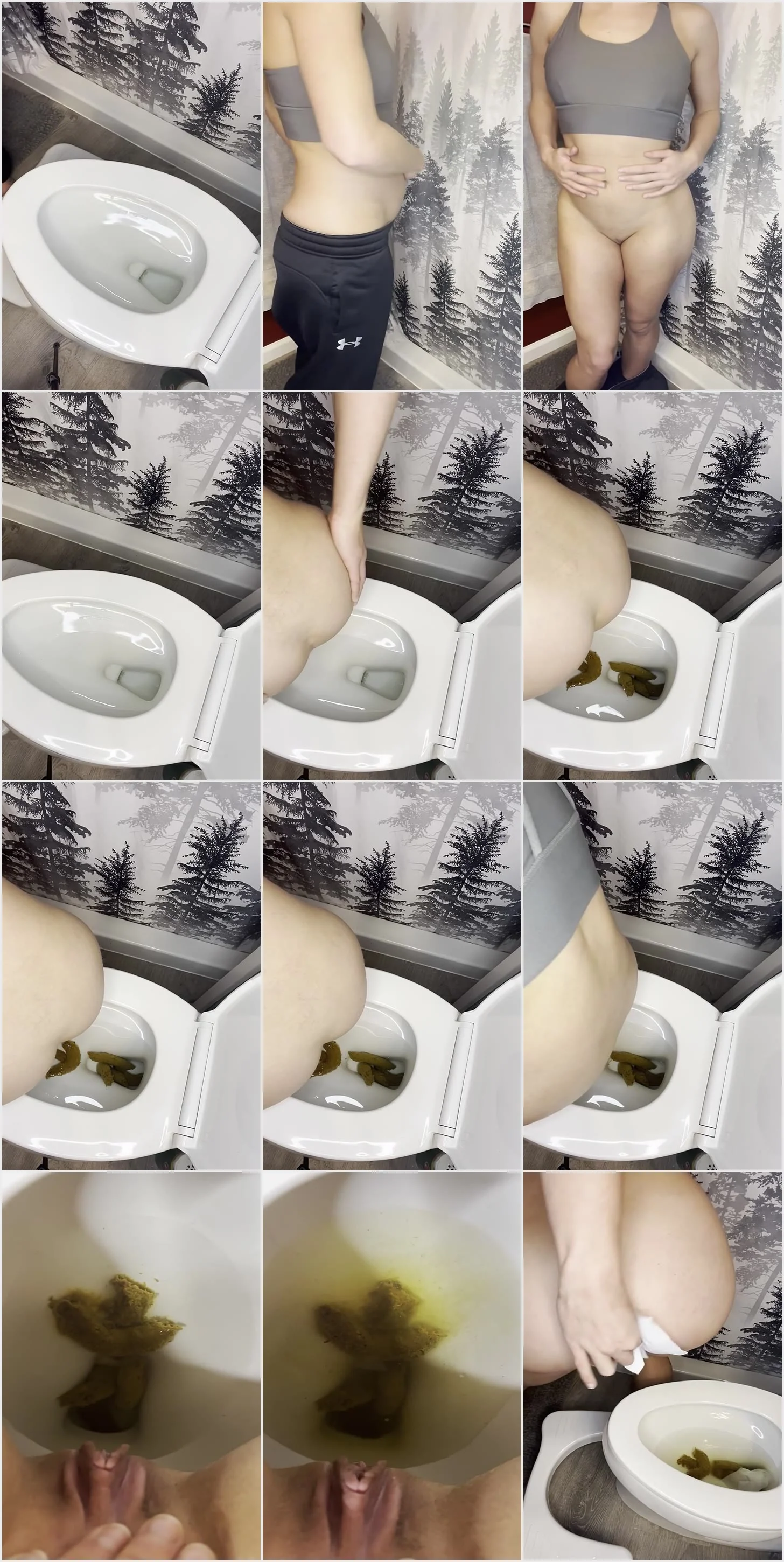 Solo Defecation in Full View: A Rough and Unadulterated Scat Thrill screenshot